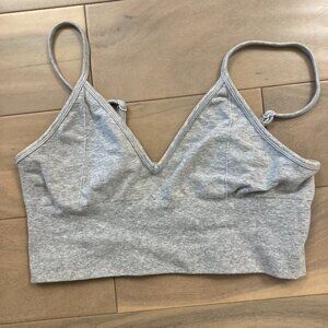 Alo Yoga Delight Bralette, Gray, Size M
